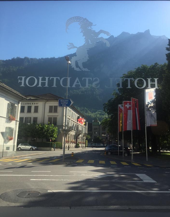 Hotel & Restaurant Stadthof Glarus Exterior foto